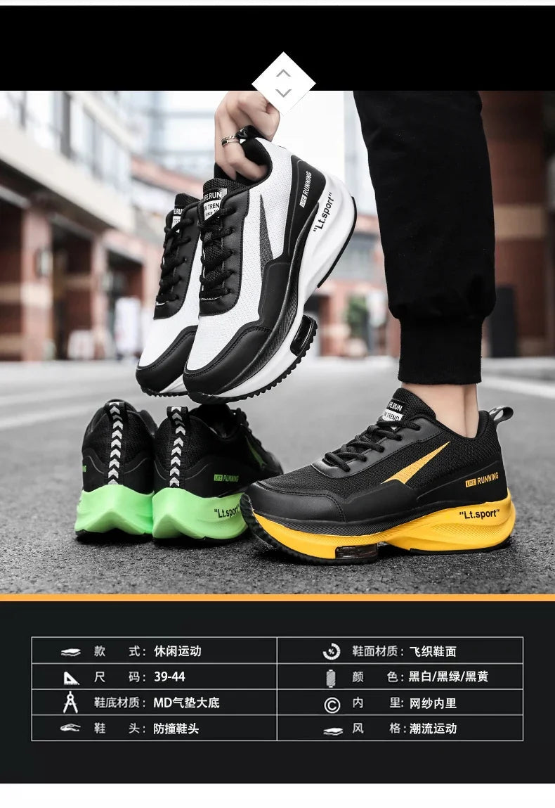 men shoes Sneakers Male tenis Luxury shoes Mens casual Shoes Trainer Race Breathable Shoes fashion loafers running Shoes for men - Clikcy