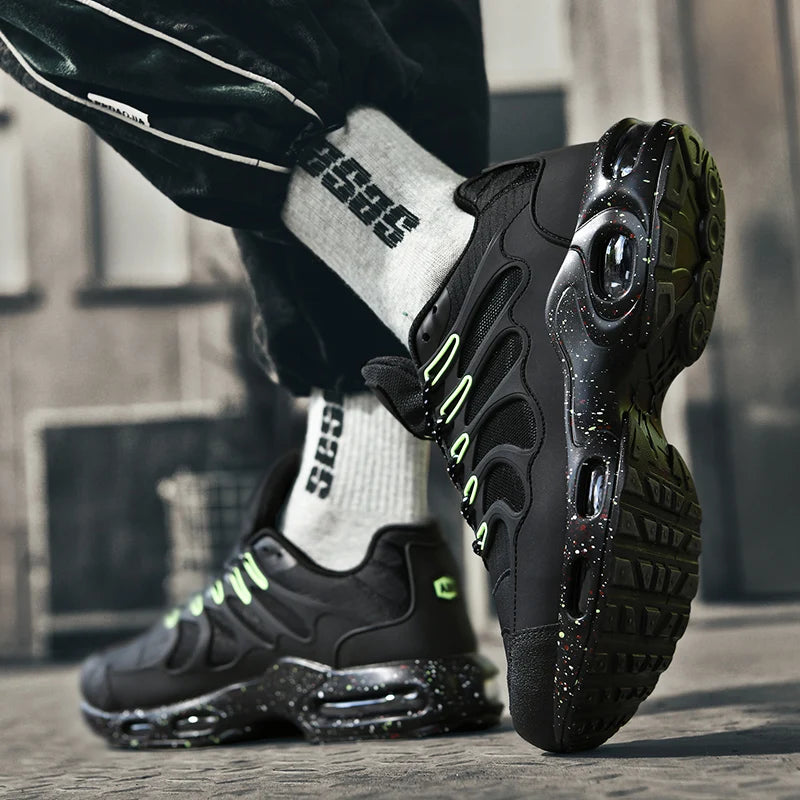 New Men's Air Cushion Running Shoes Designer Footwear Luxury Shoes Male Fitness Jogging Sneakers Basketball Antiskid Mens Tennis