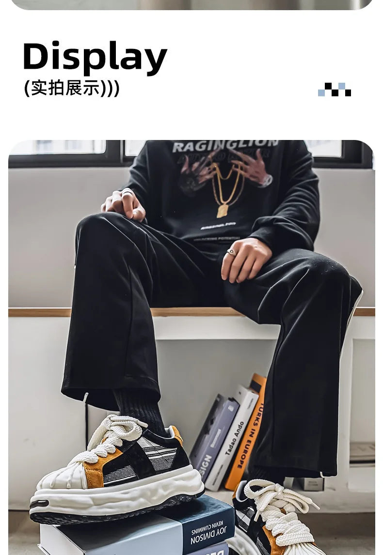 Shoes men Sneakers Male casual Mens Shoes tenis Luxury shoes Trainer Race Breathable Shoes fashion loafers running Shoes for men - Clikcy