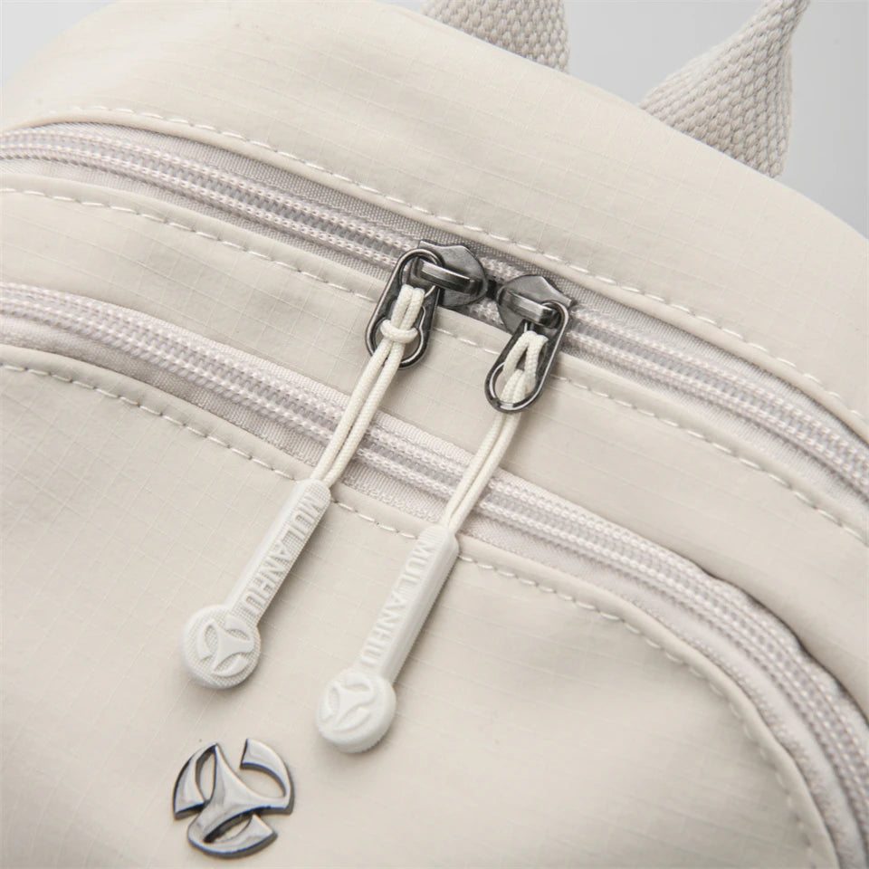 Casual Multi Pockets Backpacks for Women Waterproof Nylon Daypack Women Lightweight Back Pack Ladies Large Capacity Travel Bags