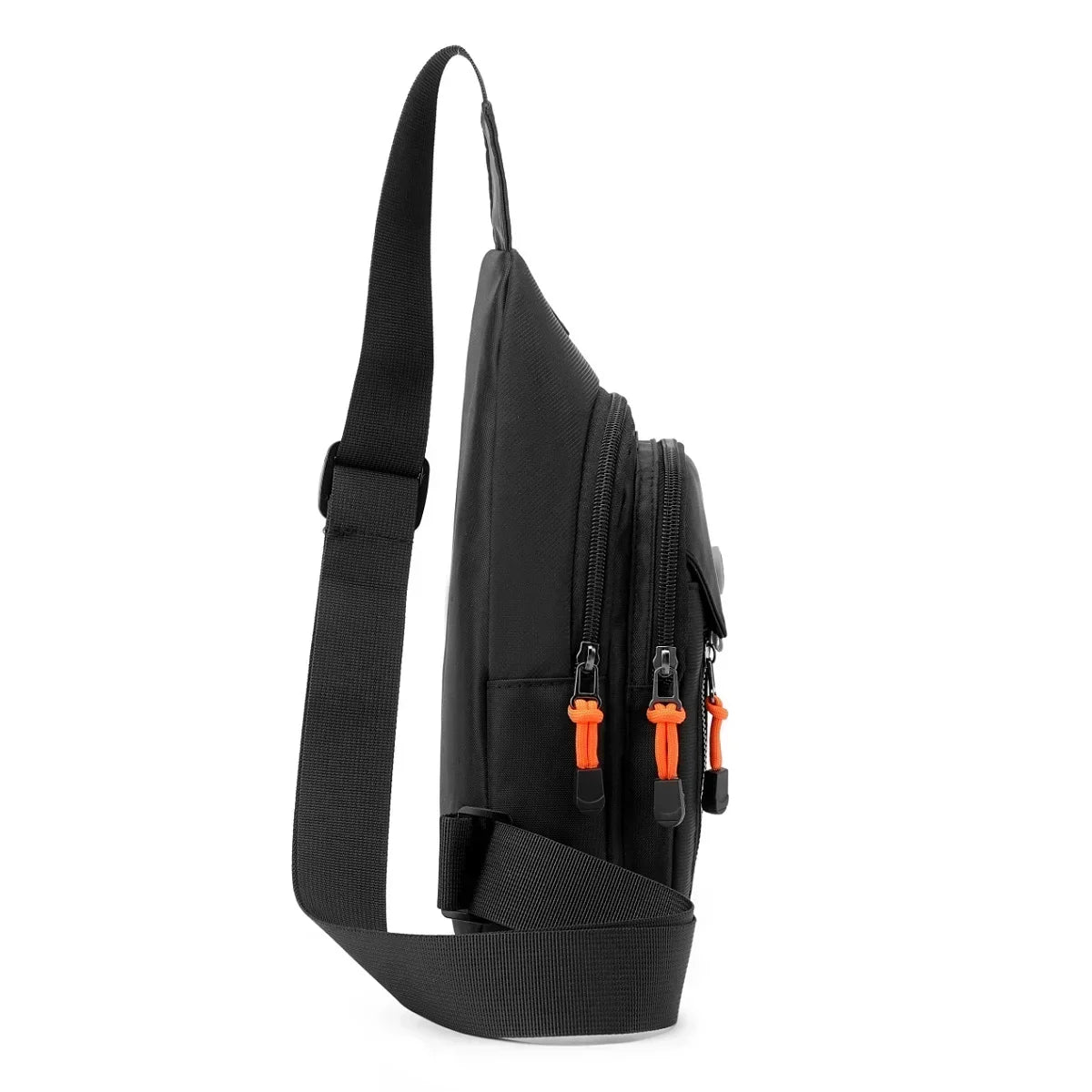 Mens Adventure Sling Backpack - Spacious Rugged for Outdoor Sports Hiking and Travel - Versatile Chest Bag with Multiple Pockets - Clikcy