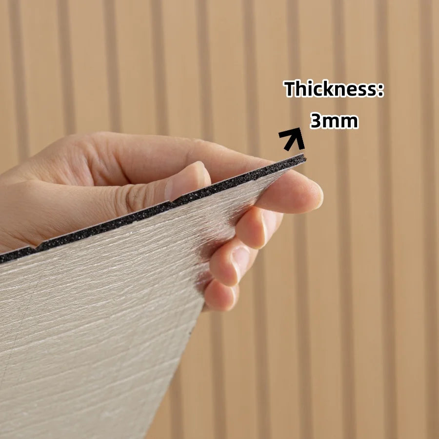 1 Roll Self-Adhesive Wall Panel Sxp Foam Stickers Peel and Stick 3D Wall Sticker Easy to DIY Suitable for Ceiling, Living Room - Clikcy