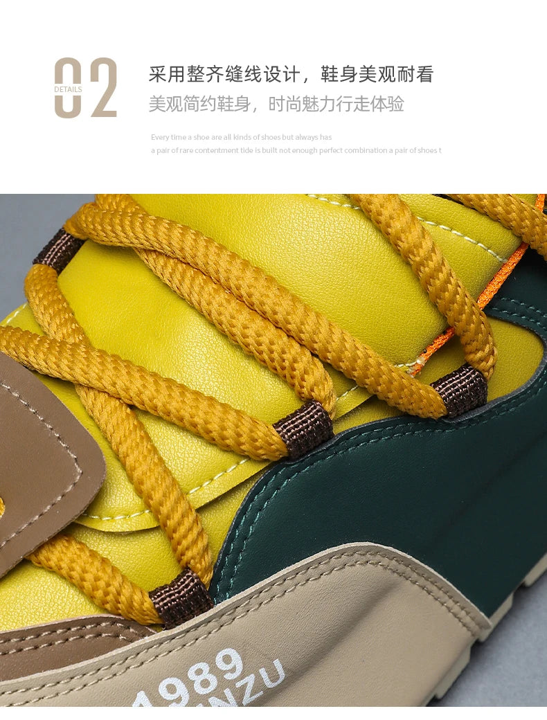 Hot Men's Bag-soled  Trendy Casual Shoes, 45 46 47 48 Size