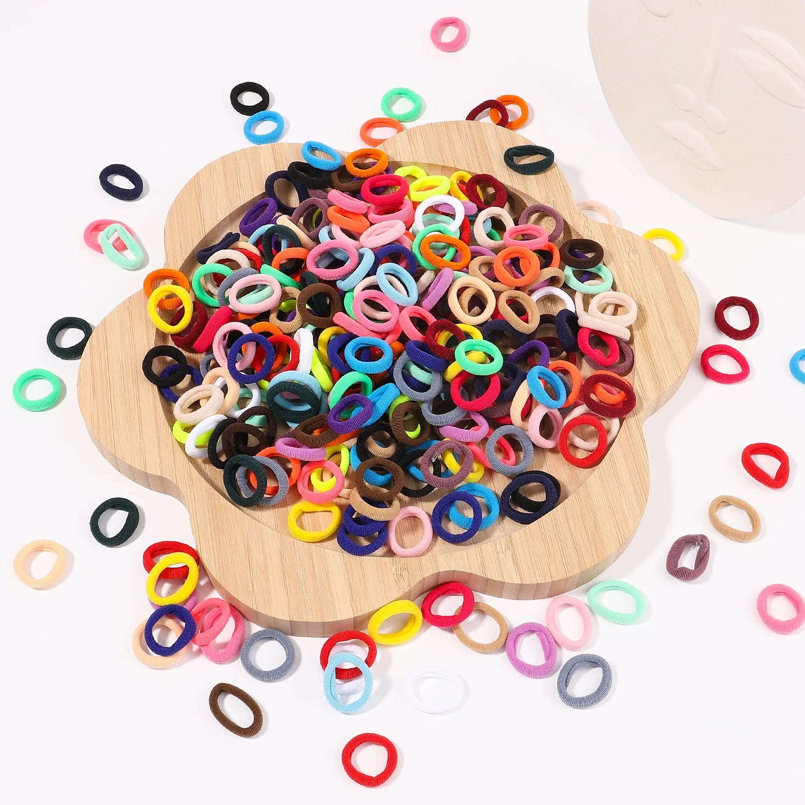 20/50pcs Kids Elastic Hair Bands Girls Sweets Scrunchie Rubber Band for Children Hair Ties Clips Headband Baby Hair Accessories - Clikcy
