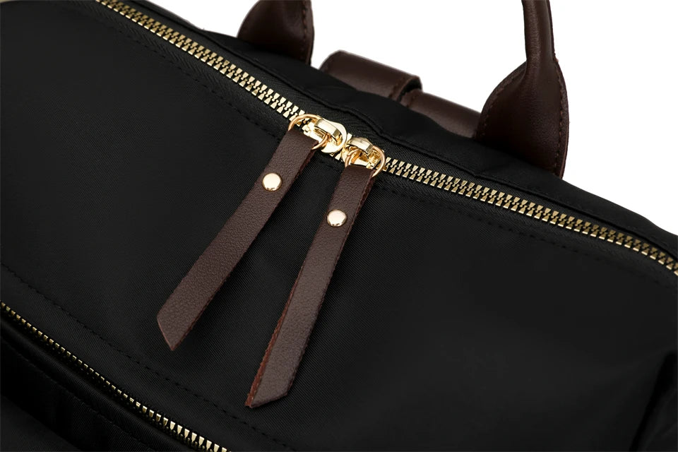 Casual Back Pack Women Lightweight Nylon Backpack Waterproof College Daypack High Capacity School Bag for Girls Travel Bags - Clikcy