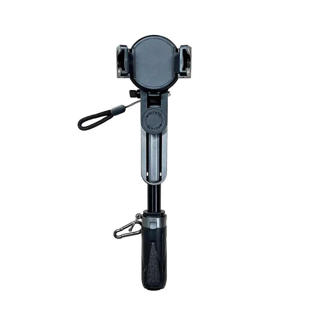 4-in-1 Multi-function Selfie Stick with Wireless Remote Control | Magnetic, Cell Phone Clip Dual Combination, 360° Rotation - Clikcy