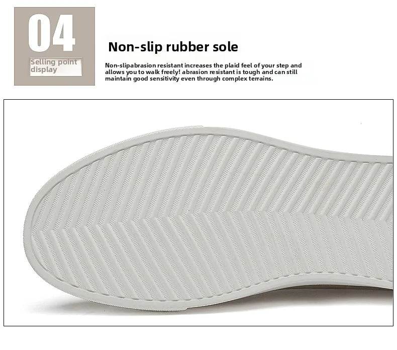 The 2025 New Men's Casual Shoes Feature A Durable and Anti-slip Upper, A Fashionable and Versatile Sole, and Are of High Quality - Clikcy
