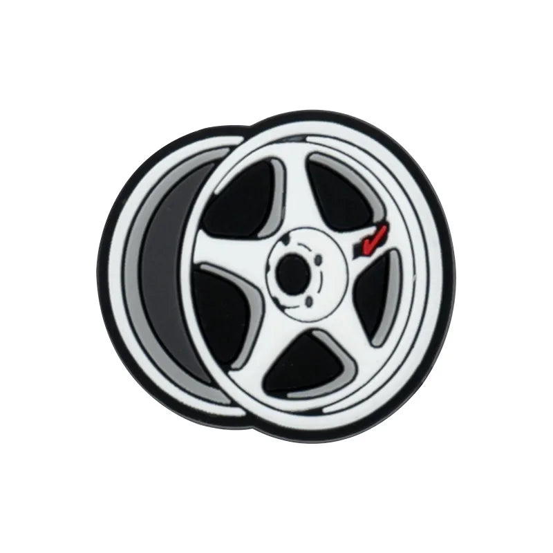 1pcs PVC Trend Style Shoe Charms Gamepad Gun Car for Men Boys Shoe Decorations Accessories Garden Sandals - Clikcy