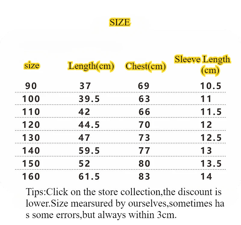 Summer Solid Color Children Cotton T-shirt for Boys Girls White Tops Tees Kids Clothes 2-10Y Student Casual Tee - Clikcy