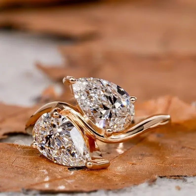 S925 ring women's AB ice flower cut exquisite wedding women's jewelry with dazzling brilliance - Clikcy