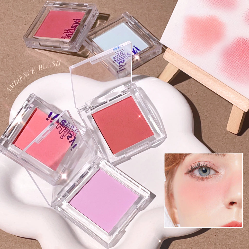 Monochrome blush, brightening matte cosmetics, highlighting, expansion color, youthful and natural makeup - Clikcy