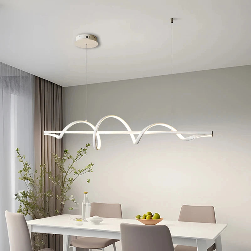 Modern LED Pendant Lights Dining Table Ceiling Chandelier Home Decoration Living Room Hanging Lamps Kitchen Bar Lusters Fixtures - Clikcy