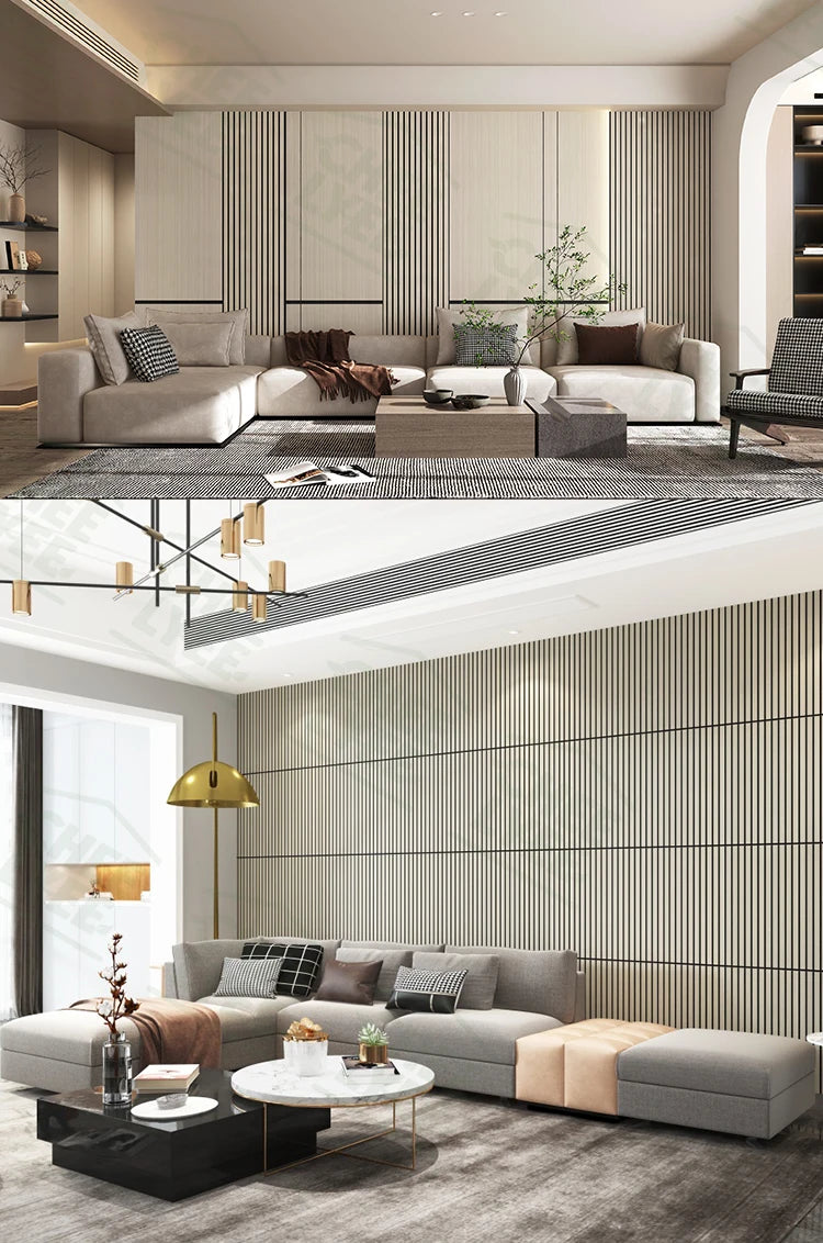 1 Roll Self-Adhesive Wall Panel Sxp Foam Stickers Peel and Stick 3D Wall Sticker Easy to DIY Suitable for Ceiling, Living Room - Clikcy