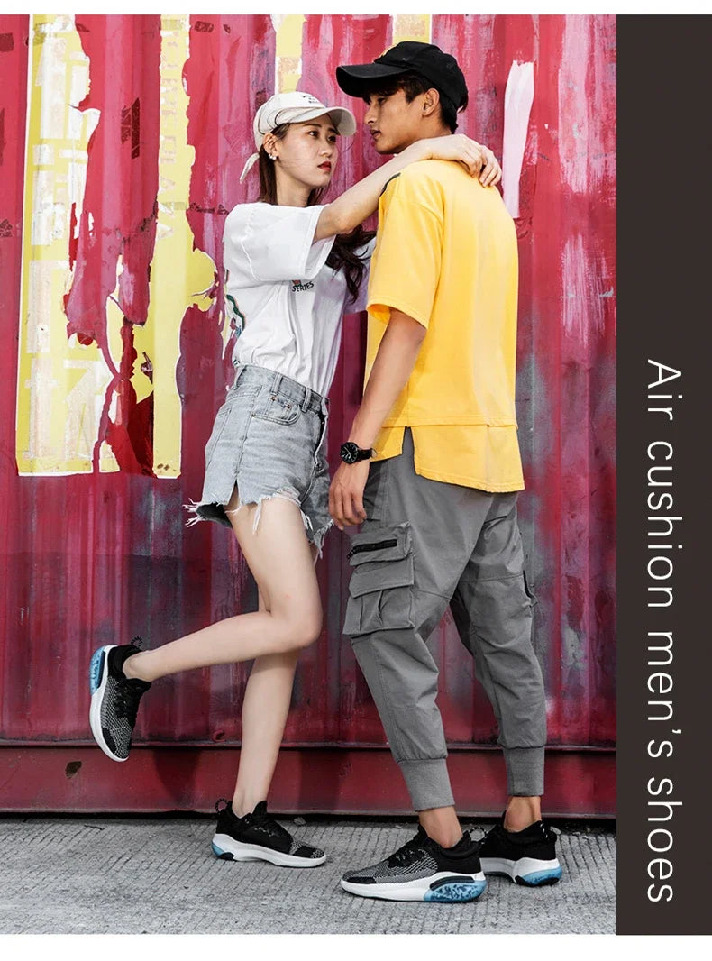 men shoes Sneakers Male tenis Luxury shoes Mens casual Shoes Trainer Race Breathable Shoes fashion loafers running Shoes for men - Clikcy