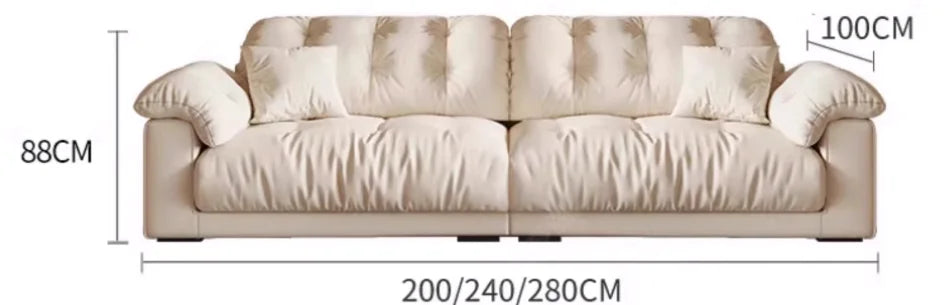 Nordic Modern Living Room Sofa Luxury Designer Fluffy Loveseat Lazy Sofa Lounge Cloud Divano Da Soggiorno Furniture Home