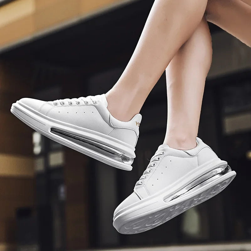 Casual Fashionable Couple Shoes Men's Women's All-Season Running Sneakers Polyester Sole Rubber Surface Chinese Made - Clikcy