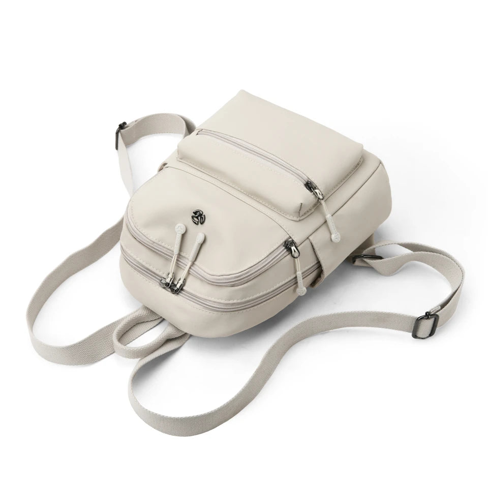 Casual Multi Pockets Backpacks for Women Waterproof Nylon Daypack Women Lightweight Back Pack Ladies Large Capacity Travel Bags - Clikcy