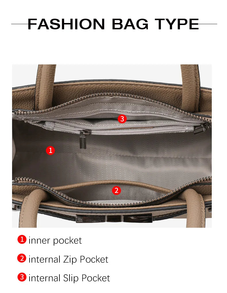 Genuine leather women's bag original first layer cowhide women's hand shoulder simple tote bag occupation - Clikcy