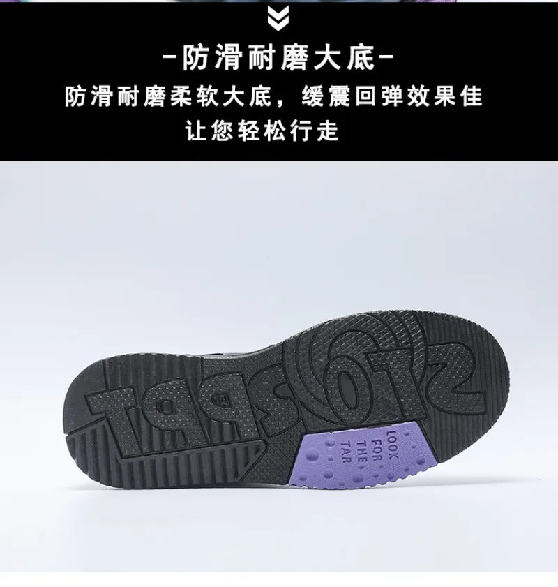 Men's Vulcanize Shoes 2024Designer Fashion Brand Sneakers Luxury Male Flat Platform Lace Up Casual Shoes for Men Tenis Masculino