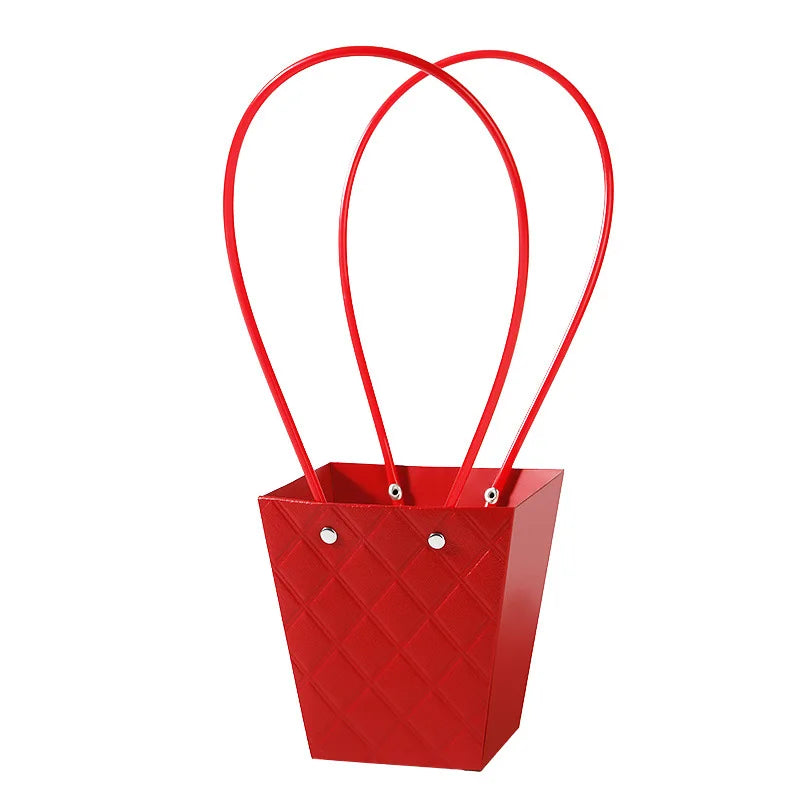 Flower Tote Bag Portable Foldable Long Lasting Universal Present Packing Rose Flower Box Party Gift Box Wedding Valentine'S Day - Clikcy