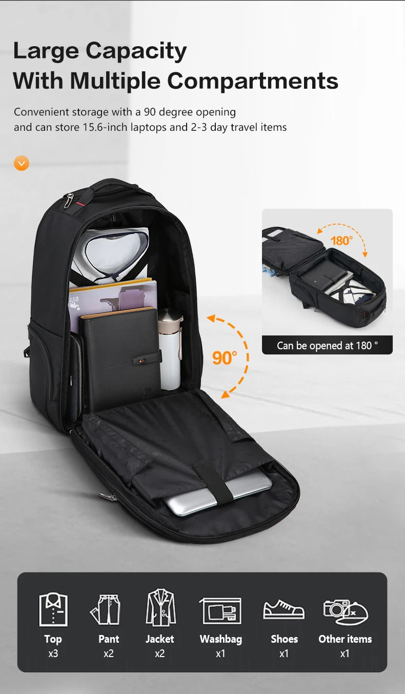 OIWAS Travel Bag on Wheels Men's Trolley Backpack Business Large Capacity Gym Sport Bags Travel Luggage Sets For Women Teens - Clikcy