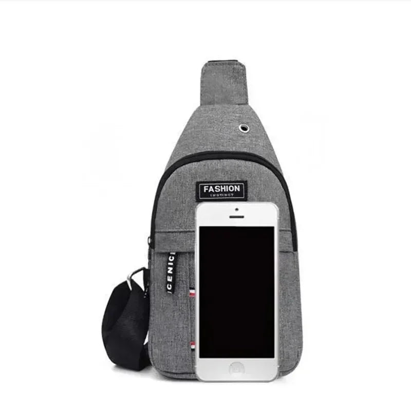 Men's Waterproof Large Capacity Fanny Pack, Adjustable Strap For Outdoor Activities, Travel Running, Hiking, And Cycling - Clikcy