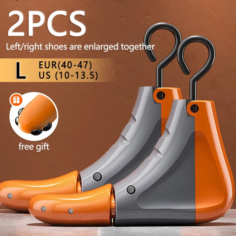 Repacego 2Pcs Shoe Stretcher Shoe Trees Universal Unisex Women Men Adjustable Length Width high top Expander Extender Keeper - Clikcy