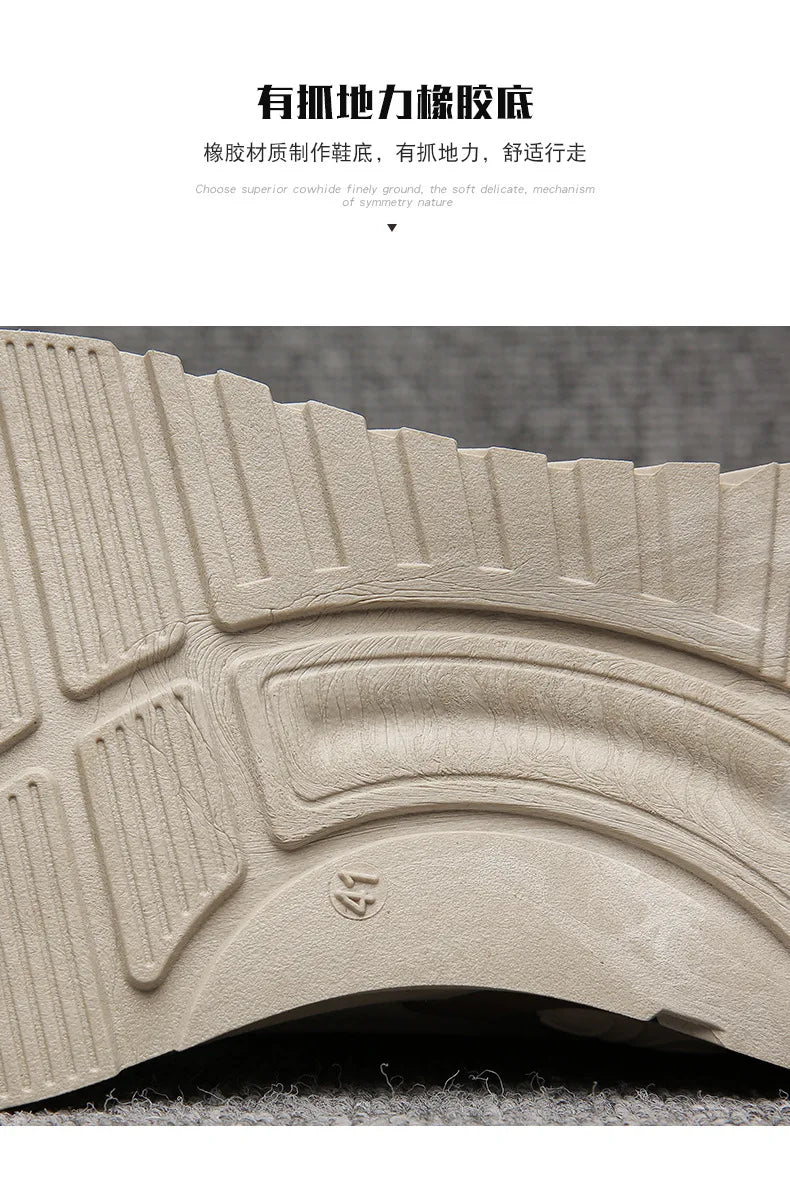 2024summer Fashion Men Sneakers Spring All-match Casual Shoes Outdoor Running Increase Platform Shoes Sapatos Formais Masculinos - Clikcy