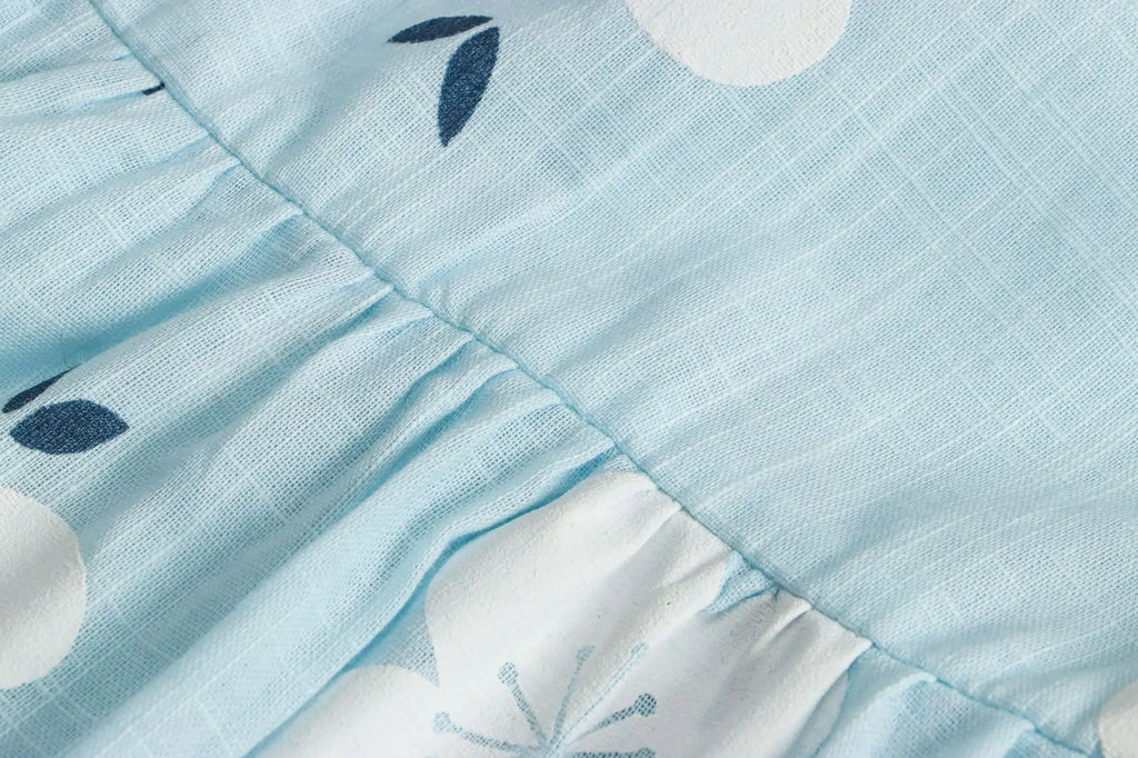 2025 Summer Girl Korean Version Sleeveless Peter Pan Collar Vest Dress Kids Cotton Linen Princess Dress Baby Casual Sundress - Clikcy