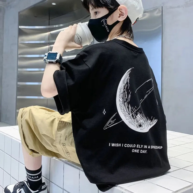 Kids Clothes Clothing For Boys T Shirts Boy Child Tee Shirt Children's T-shirts Summer  Short T-shirt Tops - Clikcy