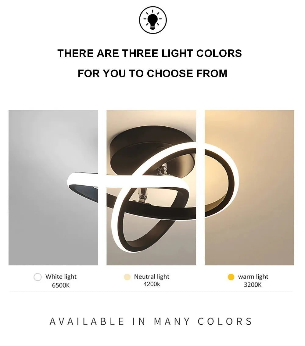 LED Strip Aisle Ceiling Lights Modern Minimalist Living Room Lamps For Balcony Entrance Staircase Home Decor Fixtures Led Luster - Clikcy