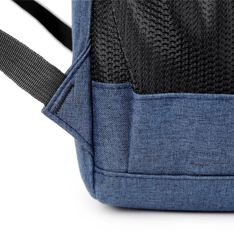 Ins Korean Version of Solid Color Simple Fashion Backpack Men's New Male and Female Leisure Middle School Backpack Tide - Clikcy