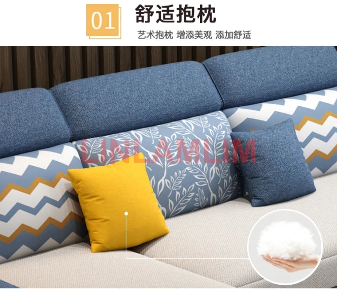 Tech Smart Sofa Bed Fabric Functional Sleeper Couch Convertible Sofas Bed Big Sofas Cama Nordic Salon with Bluetooth Audio,USB C - Clikcy