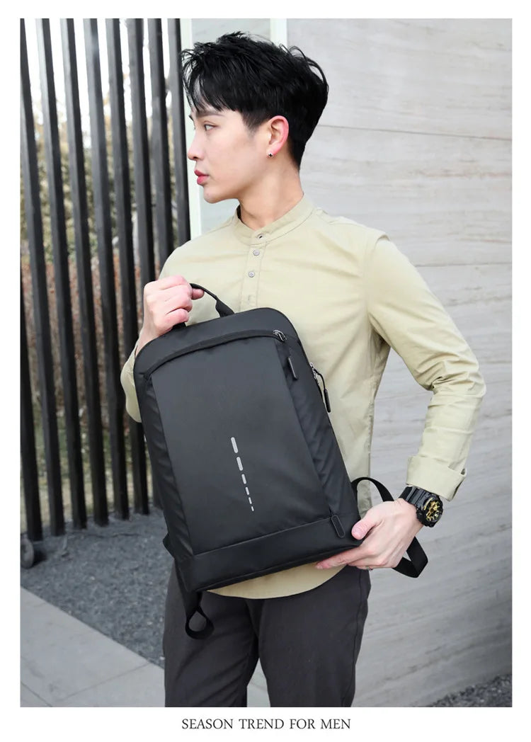 Men's Waterproof Backpack Ultra Lightweight Back Bag for Men Backpack Book Bag Men's Stylish Backpack 15.6" Notebook Backpack - Clikcy