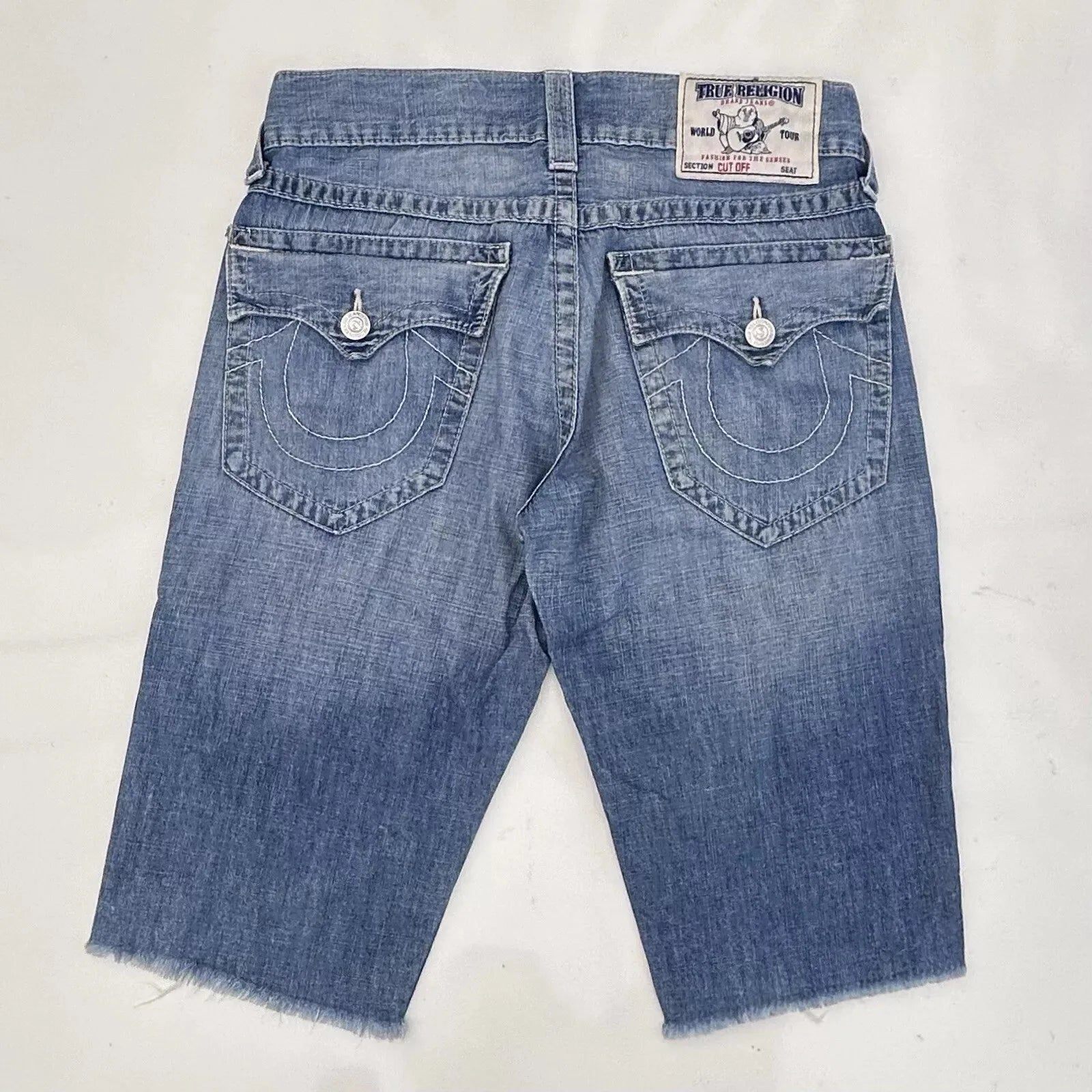 Y2k Buddha Print Shorts Men Baggy Jeans Vintage Streetwear Pants Jorts Shorts Cargo Harajuku Sweatpants Denim Mens Clothing - Clikcy