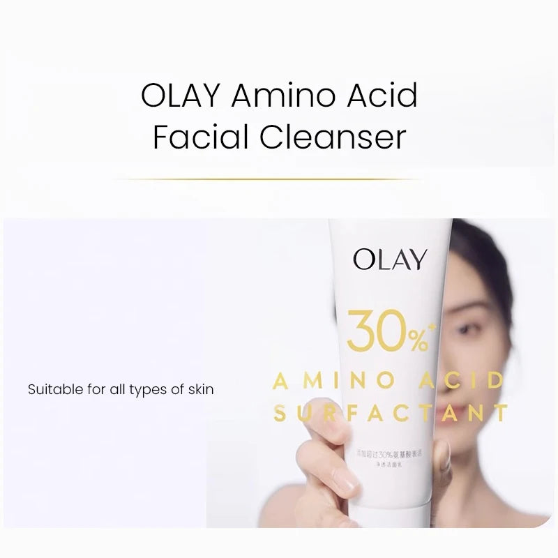 OLAY Face Cleanser with Amino Acid Surfactant 125g - Clikcy