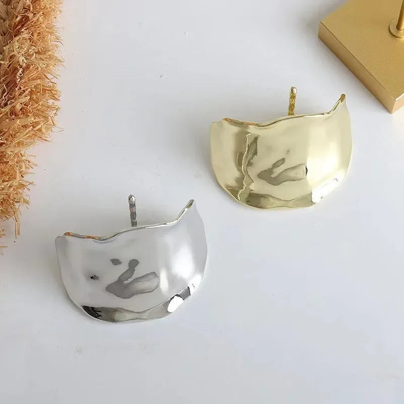 New trendy hair clips Bohemia Design High Grade Concave and Convex Craft Hair Buckle Retro Clip Hair Clip Fashion Metal Headwear - Clikcy