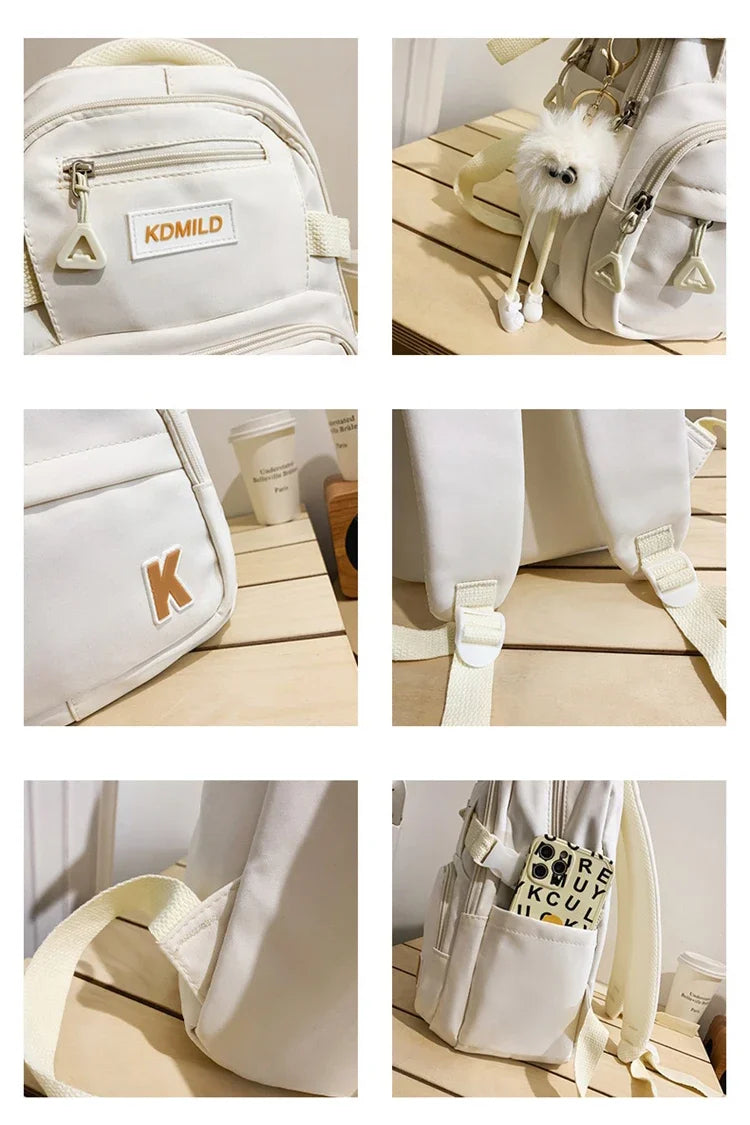 Woman Bags Women Backpack Backpacks Bagpacks Travel Bag Female Back Pack Mens Ita Ladies Women's 2025 Kawaii Multifinonal School - Clikcy