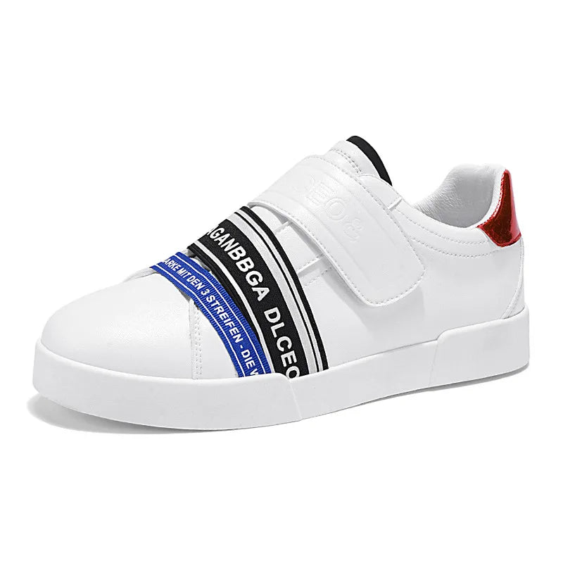 New Spring Trendy Sneakers Men Low Cut Leather Men’s Skateboard Shoes Comfy Platform Vulcanize Shoes For Men zapatos para hombre - Clikcy