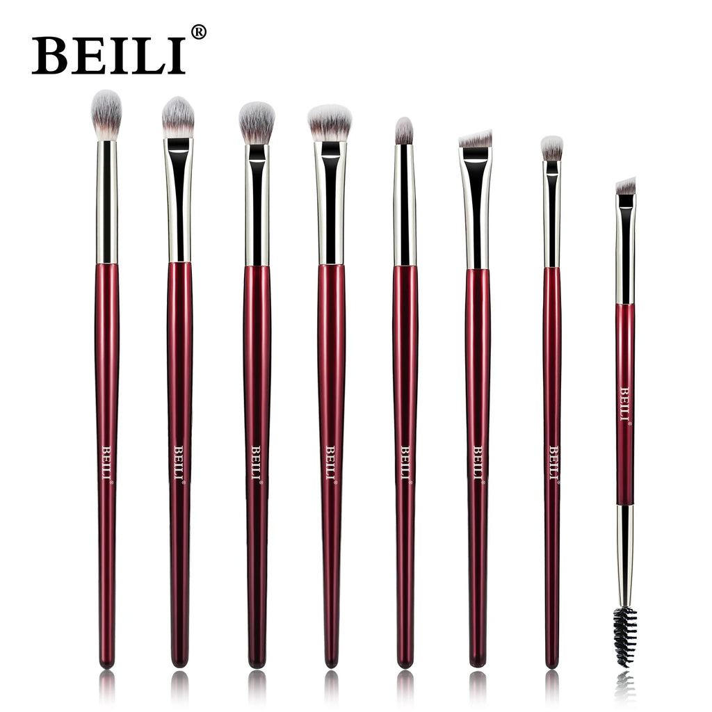 BEILI Professional Makeup Brushes 9/15/30Pcs for Foundation Contour Eyeshadow Blending Synthetic Hair Cosmetics Brush Set - Clikcy