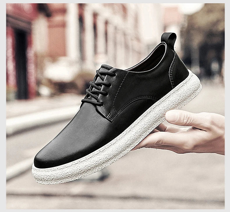 The 2025 New Men's Casual Shoes Feature A Durable and Anti-slip Upper, A Fashionable and Versatile Sole, and Are of High Quality - Clikcy