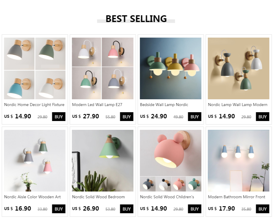 LED Wall Lamp for Bedroom Bedside Lamp Modern Lighting Mirror Front Lamp Living Dining Room Kitchen Sofa Background Wall Lights - Clikcy