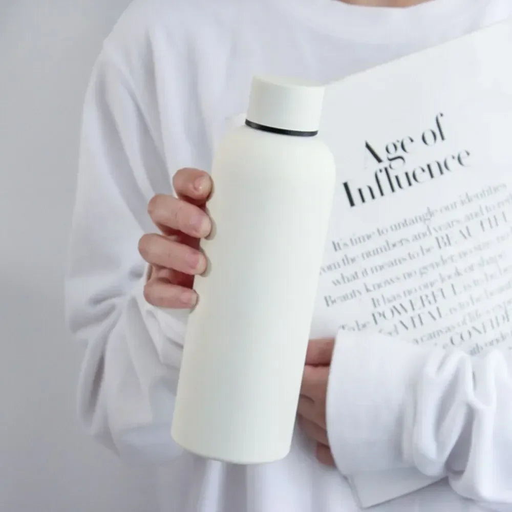 1000ML Double-Wall Stainless Steel Leak-proof Thermal Vacuum Flask Insulated Water Bottle Sports Coffee Straight Body Cup - Clikcy