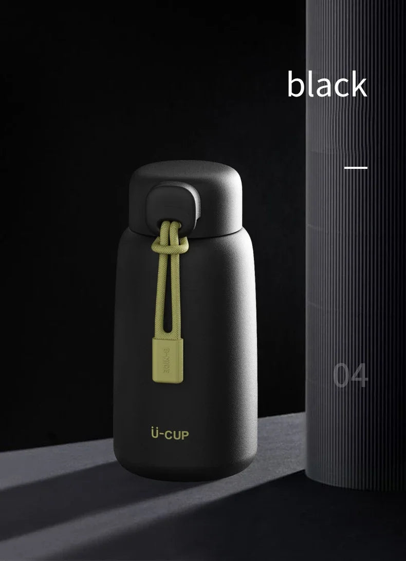 304 stainless steel insulated water bottle, belly coffee cup, portable insulated water bottle, cup, travel cup - Clikcy