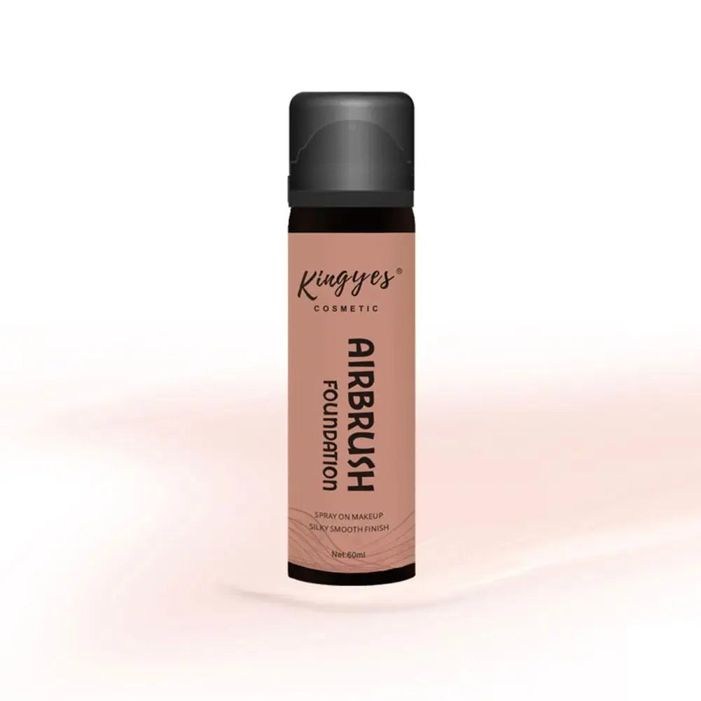 Airbrush Spray Foundation Full Coverage Oil Control Liquid Foundation Face Correcting Toner Matte Moisture Brighten Concealer - Clikcy