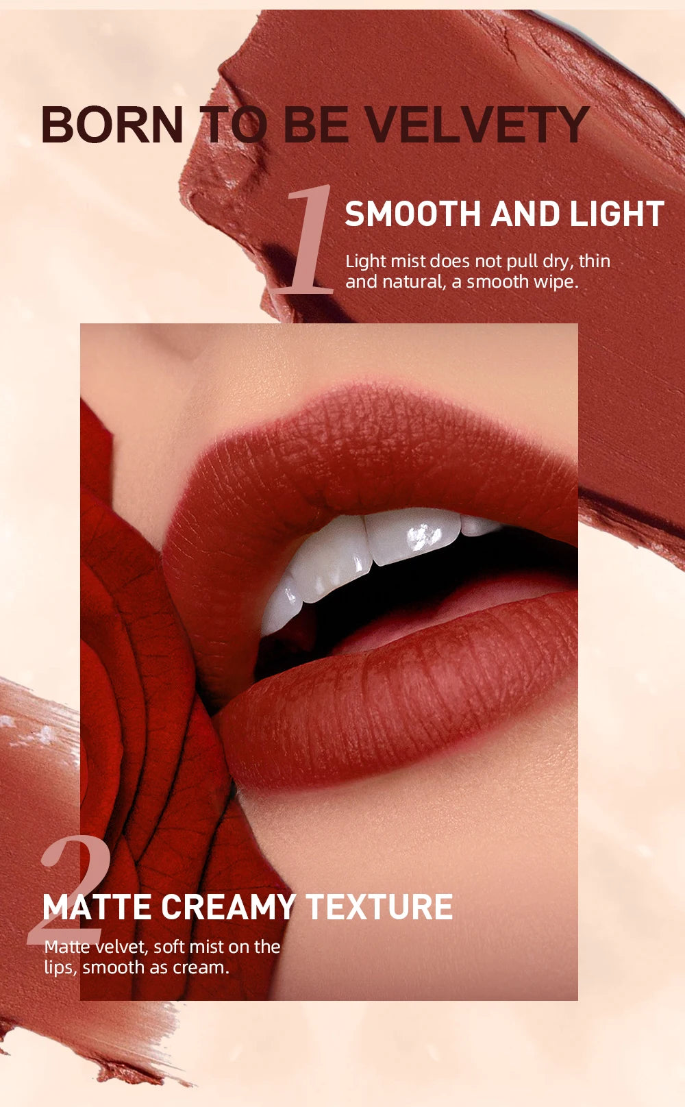 2023 New Matte Nude Lipstick Pen Long Lasting Lipliner Lip Pencil Waterproof Lip Liner Contour Sexy Red Lip Makeup Set For Women - Clikcy