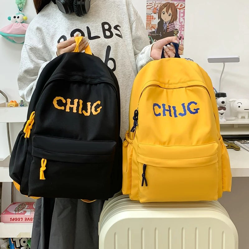 Backpacks for Students High Capacity College Women Backpack Trendy Laptop School Bag Girl BookBag Travel Backpack Aesthetic Bags - Clikcy