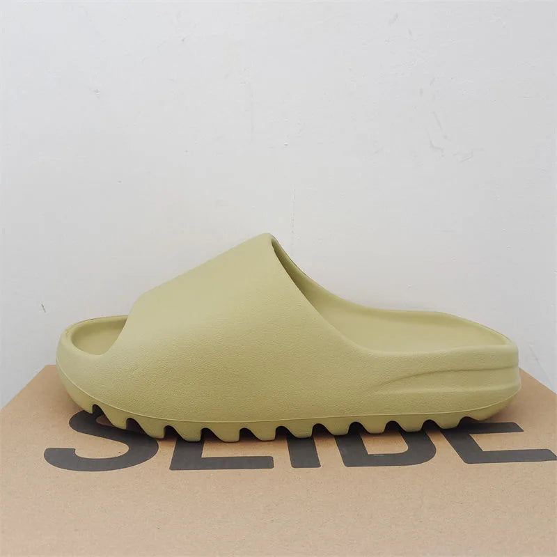 Unisex House Shoes Non-Slip thick Soft Platform Slide Sandals for Women Men Indoor Outdoor Shower Bathroom Slipper for Adult - Clikcy