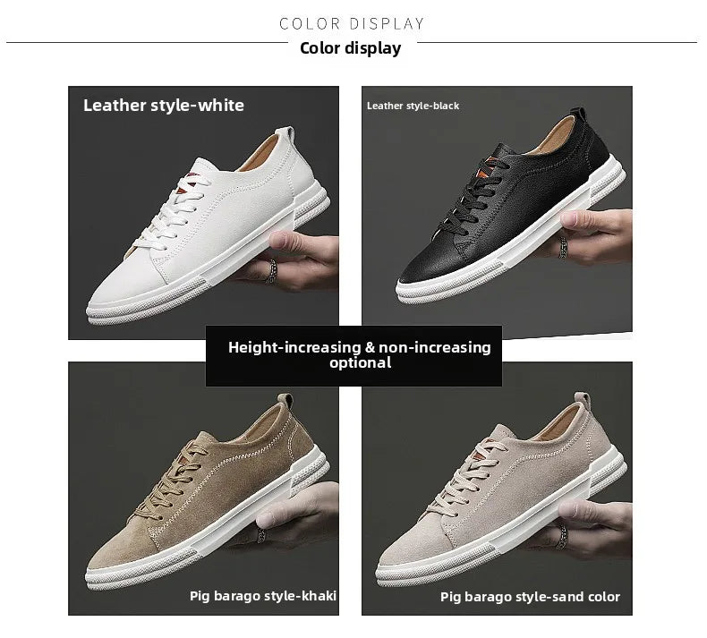 The 2025 New Men's Casual Shoes Feature A Durable and Anti-slip Upper, A Fashionable and Versatile Sole, and Are of High Quality - Clikcy