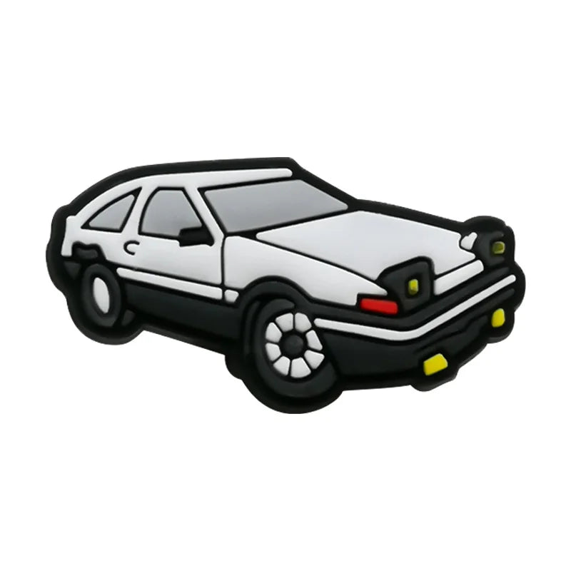 1pcs PVC Trend Style Shoe Charms Gamepad Gun Car for Men Boys Shoe Decorations Accessories Garden Sandals - Clikcy